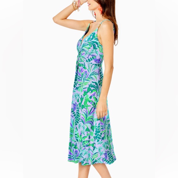 Lilly Pulitzer Quaid Midi Dress NWT - Picture 5 of 13